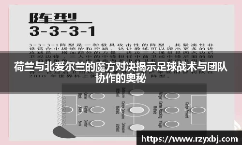 荷兰与北爱尔兰的魔方对决揭示足球战术与团队协作的奥秘